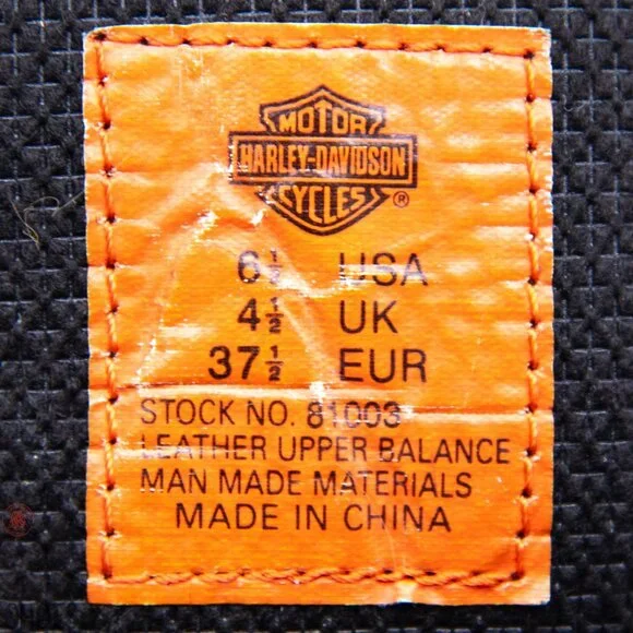 Harley Davidson Faded Glory Women's Motorcycle Boot - Size 6.5 - Picture 10 of 15